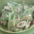 凪なぎ's cooksnap of when they made ちくわとアスパラの梅マヨサラダ.