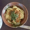 ちきakki's cooksnap of when they made 超簡単☆バター醤油の納豆スパゲティ.