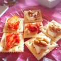 あーたくん's cooksnap of when they made 簡単カナッペ～水切りヨーグルト＋キムチ～.