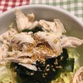 クックUXM7QJ☆'s cooksnap of when they made とりささみとキャベツの簡単サラダ.