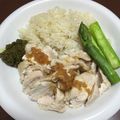 anemonenan's cooksnap of when they made 簡単本格！シンガポールチキンライス.