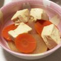 ぴかちゅ♡'s cooksnap of when they made 大根・人参・豆腐の煮付け.