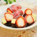 旦那は皿洗い's cooksnap of when they made カッテージ♪苺大福♪生春巻き.