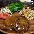 かおﾆｬﾝ子's cooksnap of when they made 簡単、高野豆腐で豆腐ハンバーグ照り焼きで.