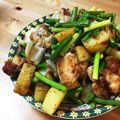 虫みたいなもんです's cooksnap of when they made スタミナ満点◎ニンニクの芽のペッパー炒め.