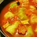 3mamakuma's cooksnap of when they made うちのロールキャベツ☆お餅が入ってる～♪.