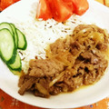 Ricy's cooksnap of when they made 旦那さん絶賛♪普通のしょうが焼き.