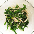 みまゆ's cooksnap of when they made 菜の花とえのきのおひたし.