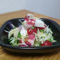 ダイナマイト漆黒's cooksnap of when they made シェフ直伝！簡単、タコのサラダ 鉄板美味.