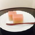 yesmama's cooksnap of when they made ✿春ですね♪可愛い～桜ようかん✿.