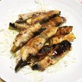 かずこ☆'s cooksnap of when they made ナスの豚肉巻き〜.
