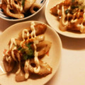 ももとんとん's cooksnap of when they made 3分おつまみ♡オイマヨ照り焼きちくわ.