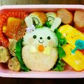 サボまま's cooksnap of when they made ＊キャラ弁＊イースター★まん丸さちゃん♡.
