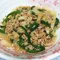 daneri's cooksnap of when they made 簡単ヘルシー♪鶏ひき肉と糸こんの炒め煮.