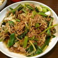 ☆おっとっと☆'s cooksnap of when they made 小松菜ときのこの挽肉あんかけ.