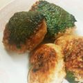 cutealice's cooksnap of when they made 簡単！鶏ひき肉ふんわりジューシー焼き.