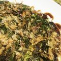 ぴょん吉丸☆'s cooksnap of when they made 豆腐★豆腐とキャベツのお好み焼き.