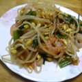 単！！'s cooksnap of when they made 小エビと豆もやしの中華炒め.