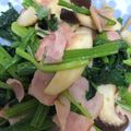 わく智's cooksnap of when they made ほうれん草とエリンギのバターしょう油炒め.