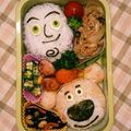 ako❀'s cooksnap of when they made トイストーリー☆キャラ弁.