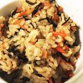 つっち〜☆'s cooksnap of when they made 簡単！彩！ひじきとじゃこの炊き込みご飯.