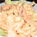 エイビーズ's cooksnap of when they made カリフラワーとエビの特製ソース和え。.