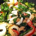 ヨッチこ's cooksnap of when they made 簡単！春菊の胡麻油炒め.