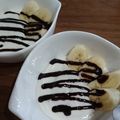 ☆あさひな☆'s cooksnap of when they made チョコバナナ生クリームヨーグルト.