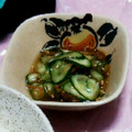 ミュッミュッ's cooksnap of when they made きゅうりとなめたけの酢の物♪.