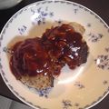 aasanjp's cooksnap of when they made 洋食屋の♥ふっくらジューシーハンバーグ.