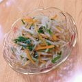 えりぷた's cooksnap of when they made 簡単もやしのナムル★.
