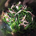 みやのい's cooksnap of when they made ほうれん草と舞茸のポン酢和え♡.