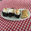 ヒルズジャーキー's cooksnap of when they made 鶏天むす.