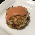 ☆たな☆'s cooksnap of when they made 豆腐のふわふわまる揚げ♡オーロラソースで.
