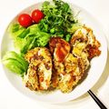 ちらみ☆'s cooksnap of when they made ゆかり香るチキンカツ.