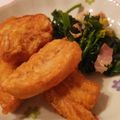 mayu☆com's cooksnap of when they made 車麩の唐揚げ.