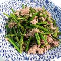 kurukurumin's cooksnap of when they made 豚ひき肉とクレソンの塩ガーリック炒め♫.