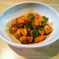 よしあやママ's cooksnap of when they made 揚げ鶏とピーマンの甘辛炒め.