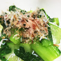 クロnyan’'s cooksnap of when they made 梅としらすとほうれん草のサッパリお浸し.