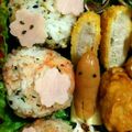 ma___111's cooksnap of when they made 彩りごはんでカラフル！お団子おにぎり.
