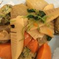 ルナＰボール's cooksnap of when they made レンジで大根とがんもどきの煮物～きび糖.