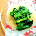 賢くんママ's cooksnap of when they made 定番 菜の花の辛子酢味噌♥︎.
