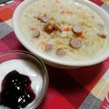 柴まゆ's cooksnap of when they made クラムチャウダースープパスタ.