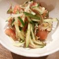 クックM8GZO0☆'s cooksnap of when they made 茗荷大葉トマトきゅうり即席ポン酢漬け.