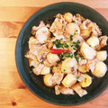 ＊ＡＫＯＲＩ＊'s cooksnap of when they made ■ほっこり♪豚ばら肉と里芋の炒め煮■.