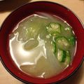 クックC18DJ9☆'s cooksnap of when they made オクラのお味噌汁.