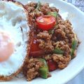 oBsession's cooksnap of when they made 簡単エスニック♪なそぼろ丼.