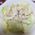 sabuchin's cooksnap of when they made キャベツとしっとりささみの味噌マヨサラダ.