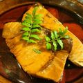 kuragenoie's cooksnap of when they made ブリ(たら、さわら)の煮付け.