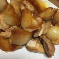yuukaokd's cooksnap of when they made 新じゃがと鶏肉の甘照り煮.
